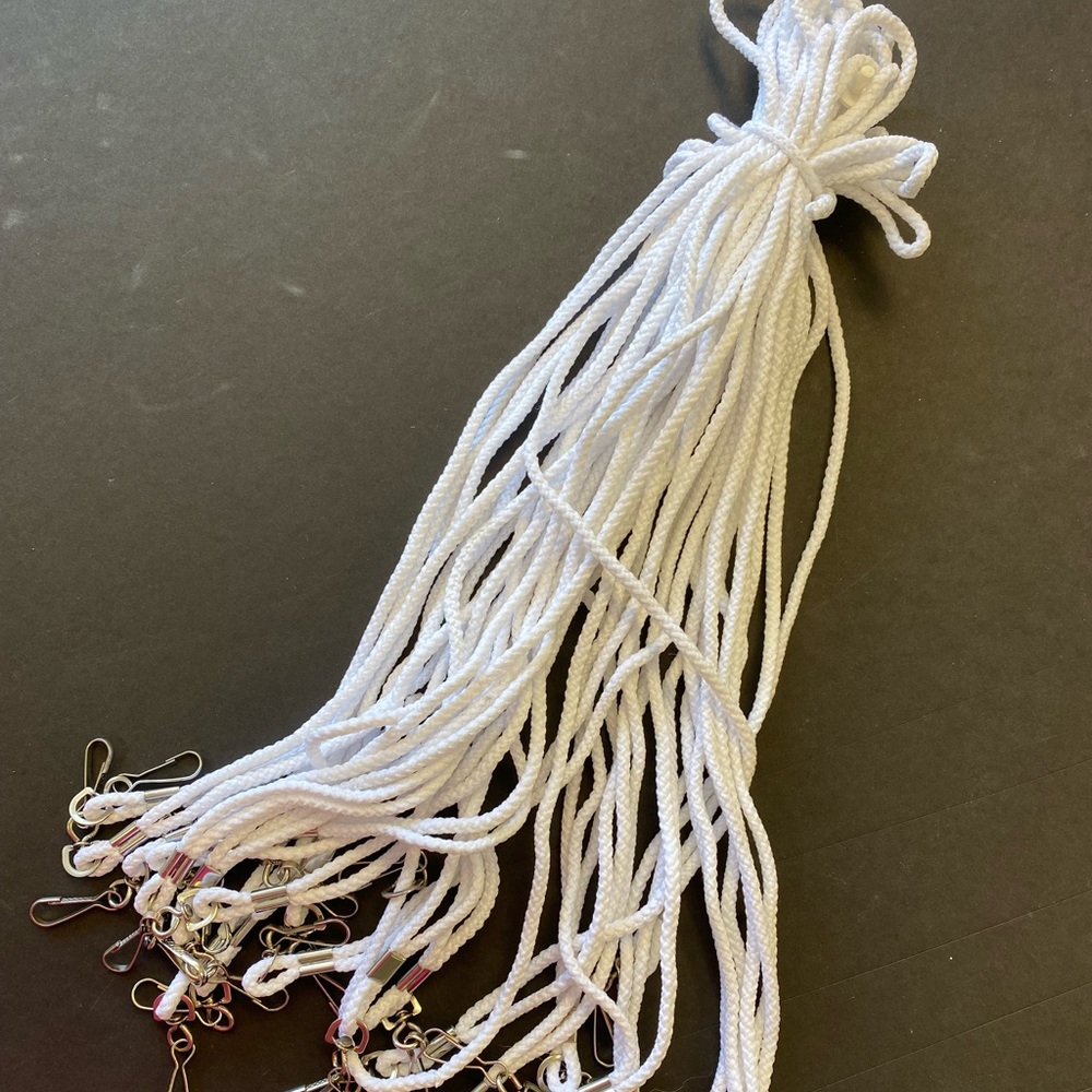White Lanyard